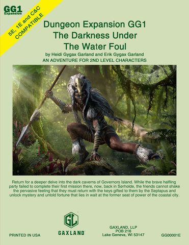 GG1 Expansion: The Darkness Under the Water Foul - 5E, 1E, & C&C compatible.