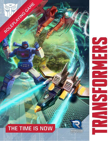 Transformers RPG: The Time is Now Adventure Book - reduced
