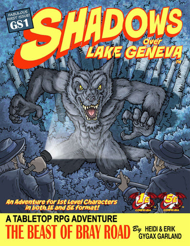 GS1: Shadows Over Lake Geneva: The Beast of Bray Road - 5E & 1E