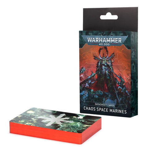 Datasheet Cards: Chaos Space Marine (release date 25th May)