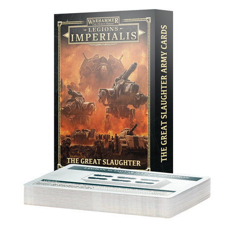 Legions Imperialis: The Great Slaughter Army Cards - reduced