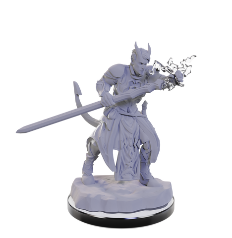 WZK90670: Tiefling Warlocks: D&D Nolzur's Marvelous Unpainted Miniatures (W22)