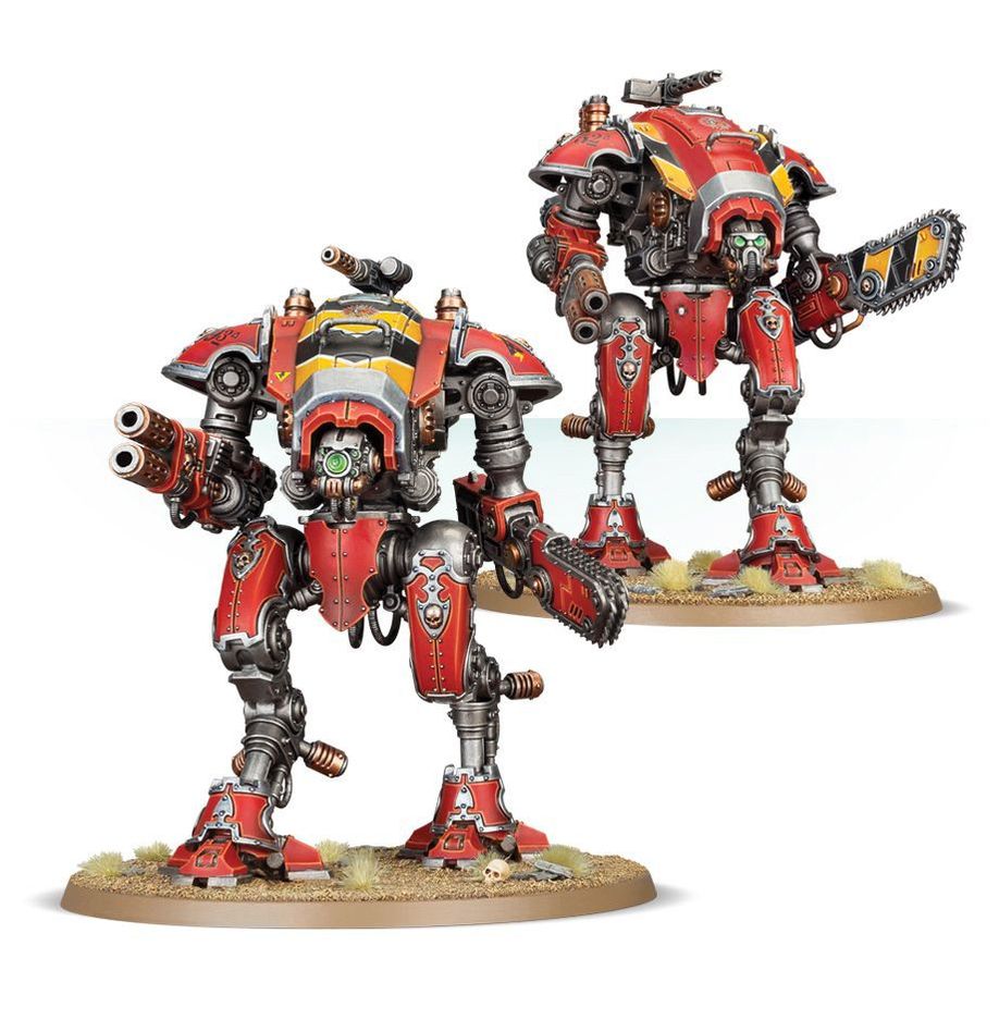 模型製作用品 Imperial Knight Armiger Imperial Knights: Knight Armigers – Leisure Games