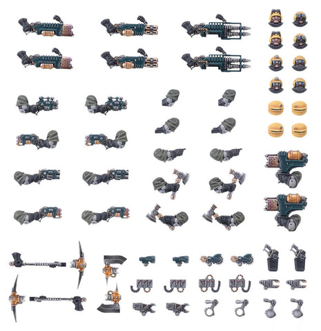 Necromunda: Squat Prospectors Weapons & Upgrades