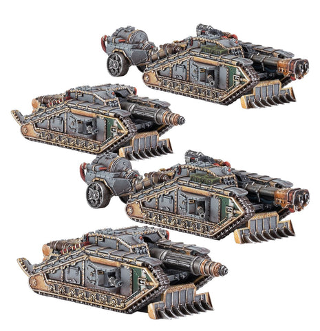 Legions Imperialis: Malcador Infernus and Valdor Tank Destroyers - reduced