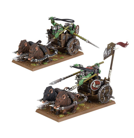 Orc & Goblin Tribes: Orc Boar Chariots