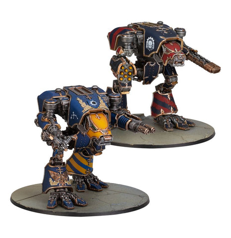 Legions Imperialis: Warhound Titans With Ursus Claws - reduced