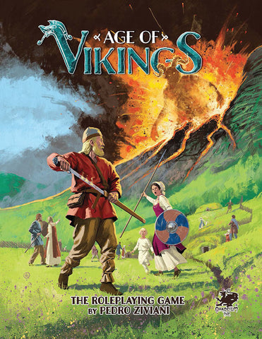 Age of Vikings: Core Rulebook - Hardcover (Basic Roleplaying) + complimentary PDF