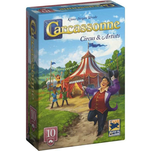Carcassonne Expansion 10: Circus & Artist (2025 edition)