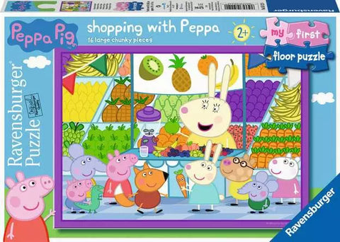 Shopping with Peppa Pig: My First Floor Puzzle (16 Pieces)