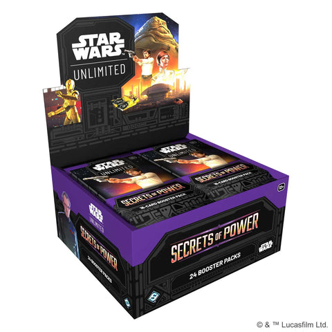 Star Wars: Unlimited Secrets of Power Set 6 Booster Display (24pc) (release date 7th November)