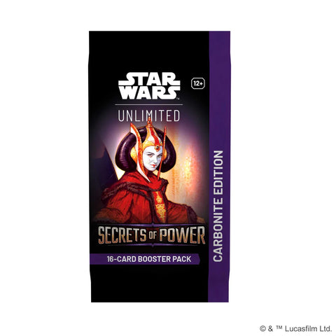Star Wars: Unlimited Secrets of Power Set 6 Carbonite Collector Booster (release date 7th November)
