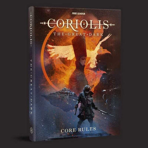 Coriolis: The Great Dark Core Rulebook + complimentary PDF (expected in stock on 22nd October)
