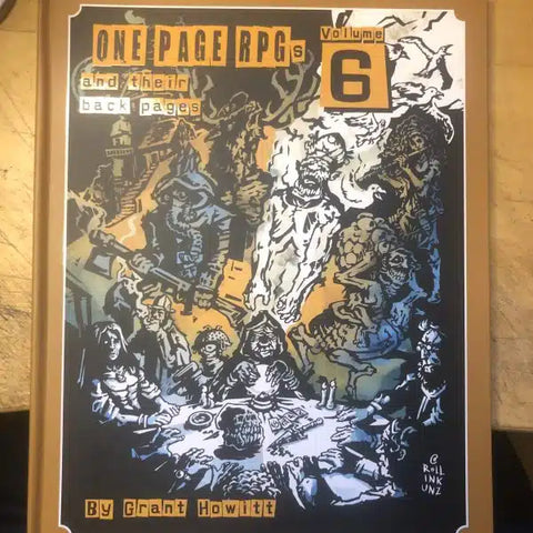 One Year of One Page RPGs volume 6 + complimentary PDF