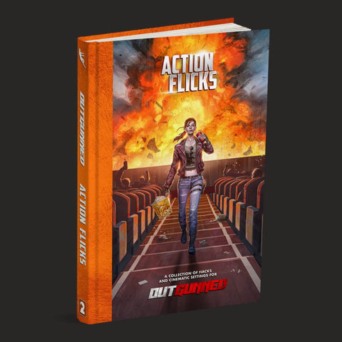 Outgunned RPG: Action Flicks Volume 1 + complimentary PDF