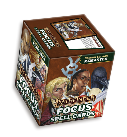 Pathfinder Focus Spell Cards Remastered