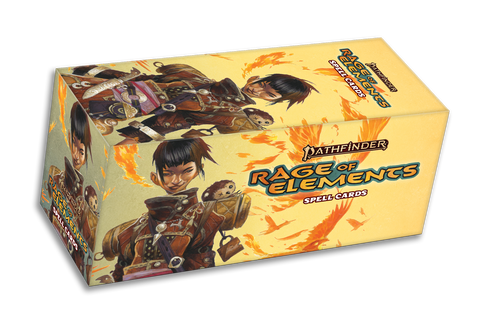 Pathfinder Rage of Elements Spell Cards - reduced