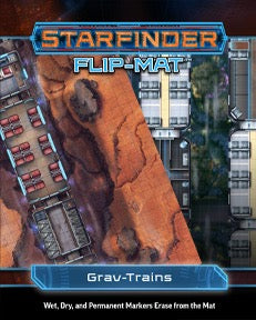 Starfinder Flip-Mat: Grav Trains