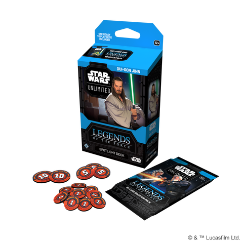 Star Wars: Unlimited Spotlight Deck Qui-Gon Jinn - Legends of the Force