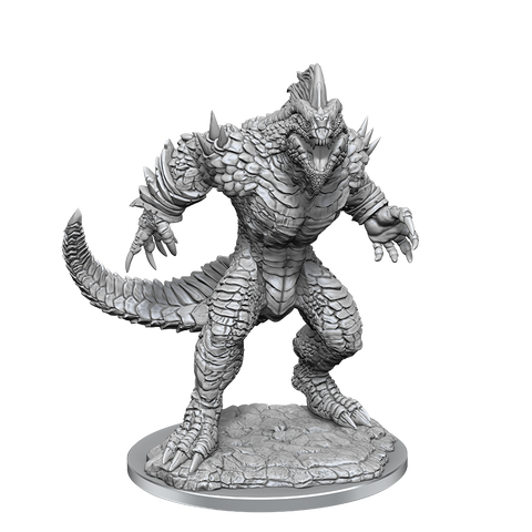 WZK90647: Lizardfolk Render: D&D Nolzur's Marvelous Unpainted Miniatures (W21)
