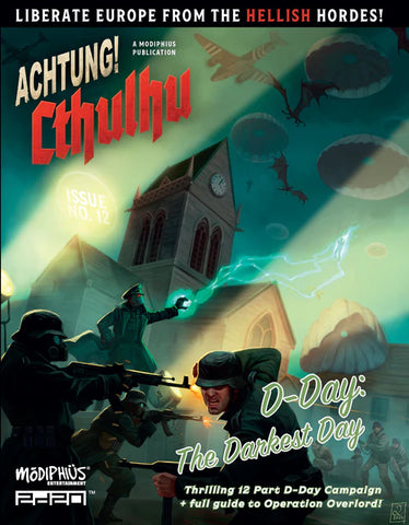 Achtung! Cthulhu 2d20 - D-Day: The Darkest Day + complimentary PDF