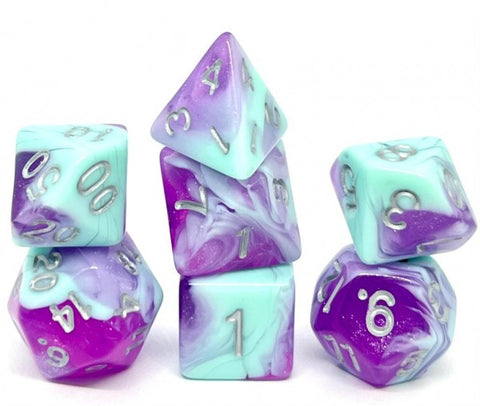 Dice Set: Blueberry Cheesecake