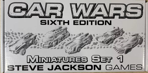 Car Wars (Sixth Edition): Miniatures Set 1 - reduced