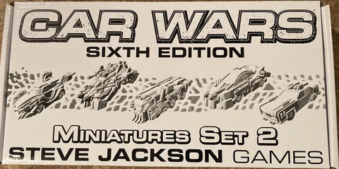 Car Wars (Sixth Edition): Miniatures Set 2 - reduced
