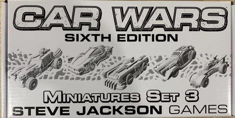 Car Wars (Sixth Edition): Miniatures Set 3 - reduced