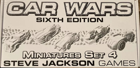 Car Wars (Sixth Edition): Miniatures Set 4 - reduced