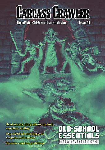 Old School Essentials: Carcass Crawler Issue # 3 + complimentary PDF