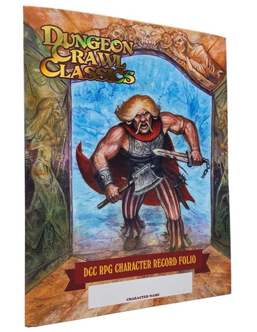 Dungeon Crawl Classics: Character Record Folio