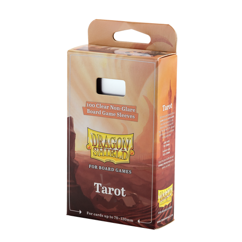 Dragon Shield Tarot Size Clear Non-Glare Board Game Sleeves (100ct)