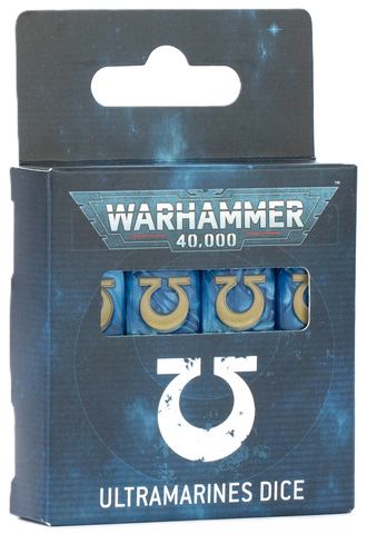Warhammer 40000: Ultramarines Dice (release date 8th November)