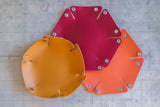 Circular Dice Tray (various colours)