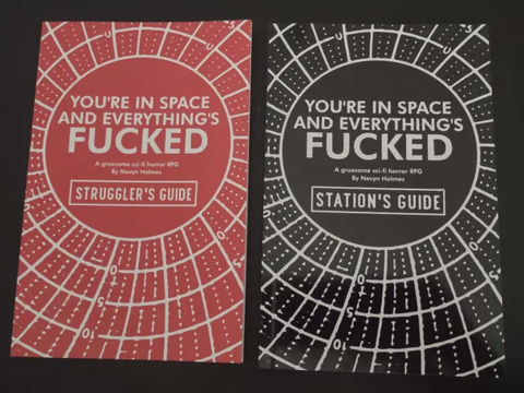 You're In Space And Everything's Fucked (two book set)