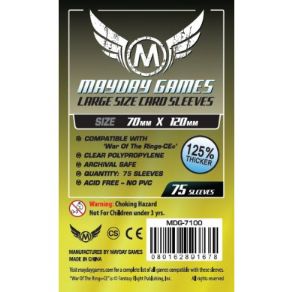 MDG7100: Large Size Card Sleeves 70mm x 120mm (Mayday)
