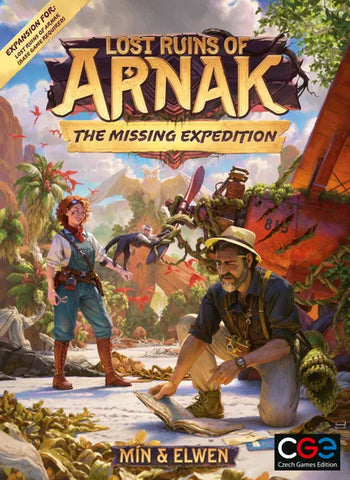 Lost Ruins of Arnak: The Missing Expedition Expansion