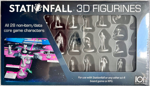 Stationfall: 3D Mini Character Figurines