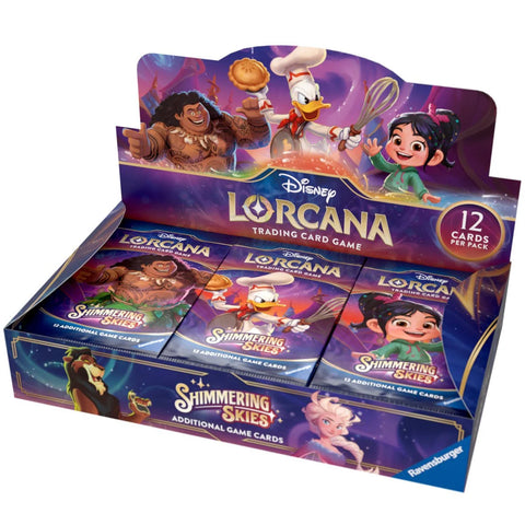 Disney Lorcana - Shimmering Skies (Set 5): Booster Box (24 Booster Packs)