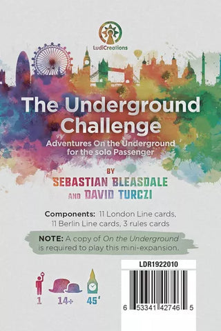 (On the) Underground Challenge: London / Berlin Expansion (Expected in stock on 10th May)