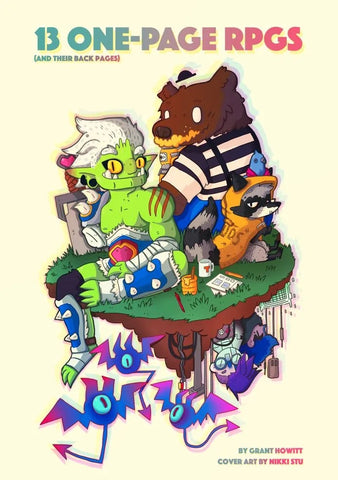 One Year of One Page RPGs volume 1 + complimentary PDF