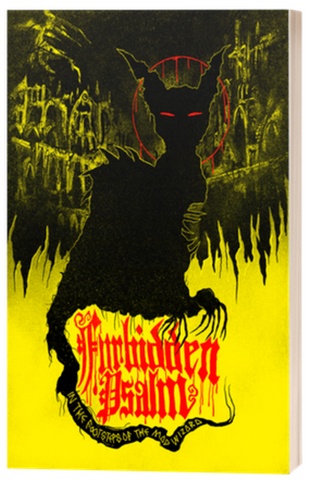 Forbidden Psalm: In the Footsteps of the Mad Wizard Softcover (MÖRK BORG Compatible) + complimentary PDF