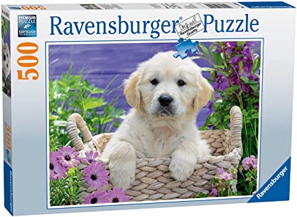 Jigsaw: Sweet Golden Retriever (500pc)