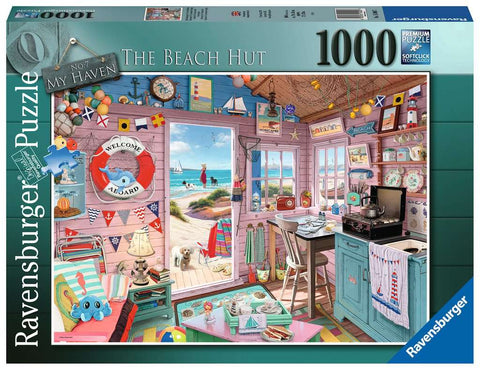Jigsaw: My Haven No 7. The Beach Hut (1000pc)