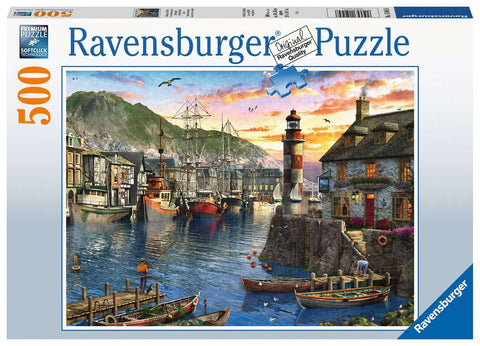Jigsaw: Sunrise at the Port (500pc)