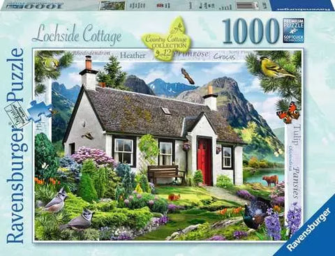 Jigsaw: Country Cottage Collection - Lochside Cottage (1000pc)