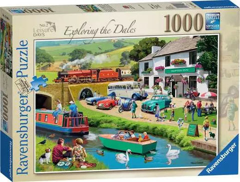 Jigsaw: Leisure Days No 2 Exploring the Dales (1000pc)