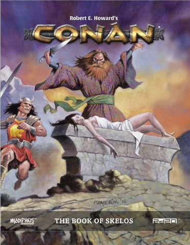 Conan RPG: Book of Skelos + complimentary PDF - Leisure Games