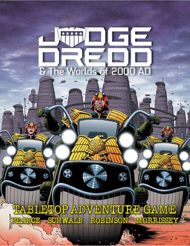 Judge Dredd & The Worlds of 2000 AD RPG Core Rulebook